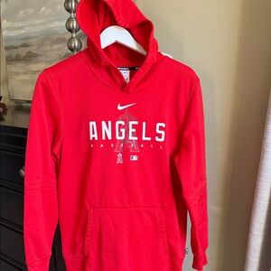 Nike Red Angels Baseball Pullover